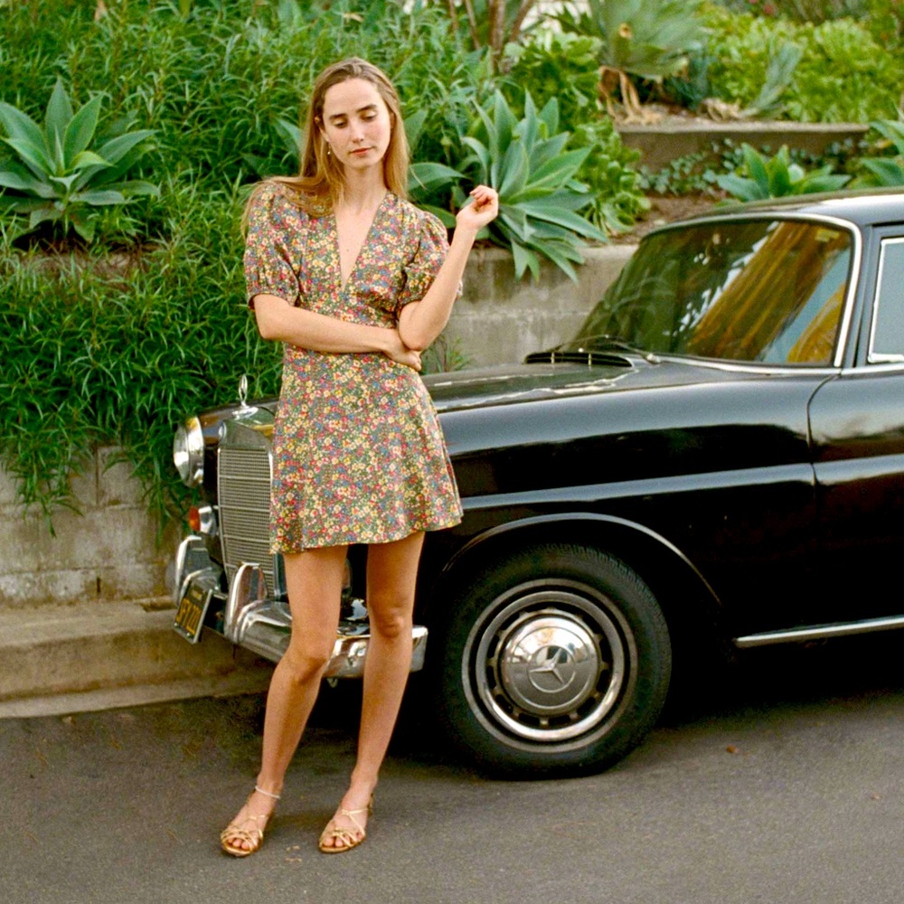 Doen Emilia Dress in Green Valley Floral